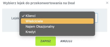 Deal utworzony