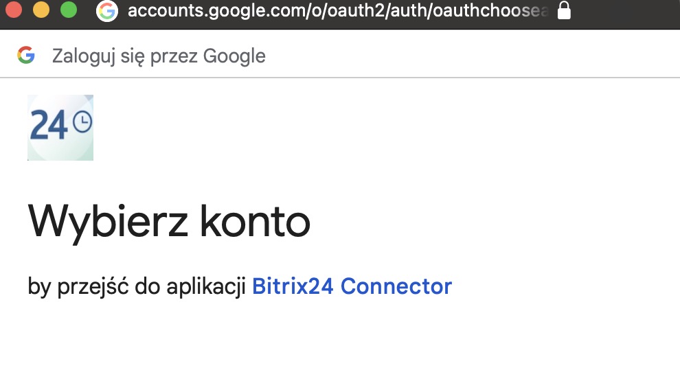 Wybór konta